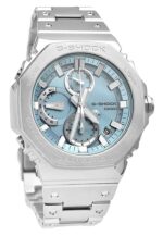 Casio G-Shock Full Metal Analog Chronograph Smartphone Link Ice Blue Dial Tough Solar GMC-B2100AD-2A 200M Men's Watch