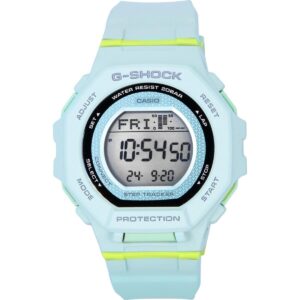 Casio G-Shock G-Squad Digital Smartphone Link Pale Green Bio-Based Resin Quartz GMD-B300-3 200M Women's Watch