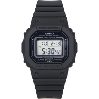 Casio G-Shock Digital Black Resin Strap Black Dial Quartz GMD-S5600BA-1 200M Women's Watch