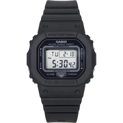 Casio G-Shock Digital Black Resin Strap Black Dial Quartz GMD-S5600BA-1 200M Women's Watch