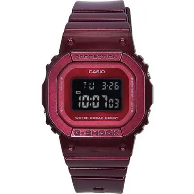 Casio G-Shock Digital Resin Strap Quartz GMD-S5600RB-4 200M Women's Watch