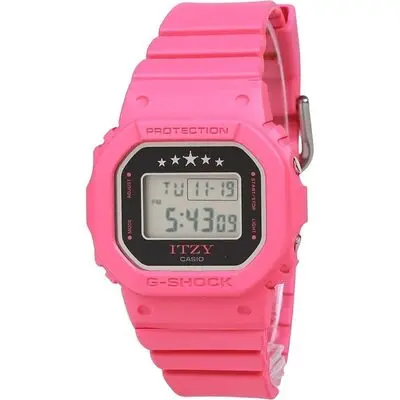 Casio G-Shock ITZY Collaboration Digital Bio-Based Resin Strap Quartz GMD-S5610IT-4A 200M Women's Watch