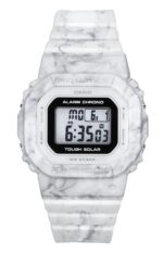 Casio G-Shock Digital White Bio-Based Resin Strap Tough Solar GMS-S5600RT-7 200M Women's Watch