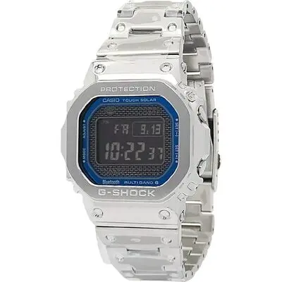 Casio G-Shock Full Metal Digital Smartphone Link Stainless Steel Tough Solar GMW-B5000D-2 200M Men's Watch