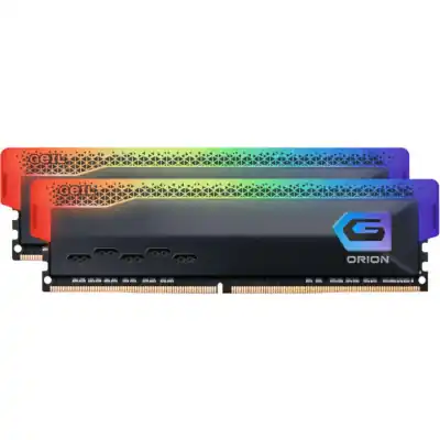 Geil Orion RGB 16GB KIT(2X8GB) 3600MHz DDR4 Desktop Gaming Memory - Grey