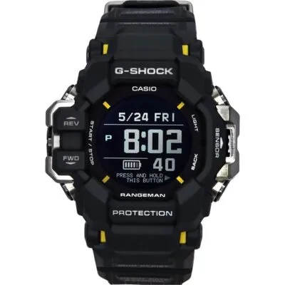 Casio G-Shock Master Of G-Land Rangeman Digital Bio-Based Resin Strap Solar GPR-H1000-1 200M Men's Watch