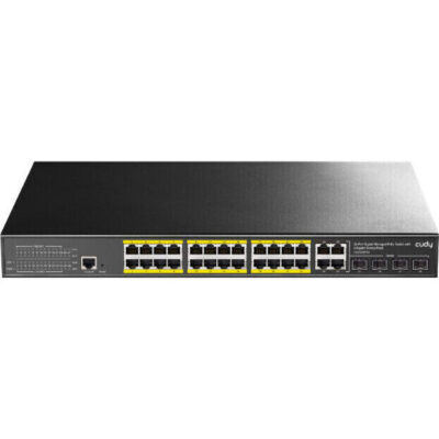 Cudy 24 Port Layer 2 Managed Gigabit PoE Switch