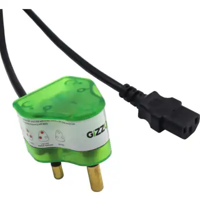 Gizzu Surge Protector 10A Kettle Plug Cable 1.5M