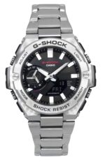 Casio G-Shock G-Steel Analog Digital Smartphone Link Black Dial Solar GST-B500D-1A 200M Men's Watch
