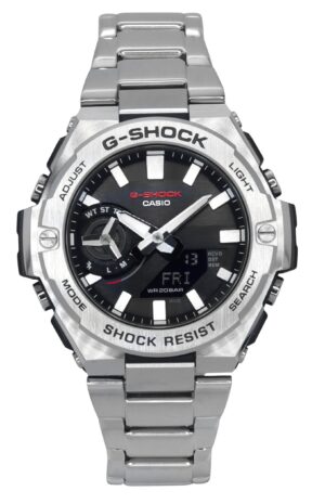 Casio G-Shock G-Steel Analog Digital Smartphone Link Black Dial Solar GST-B500D-1A 200M Men's Watch