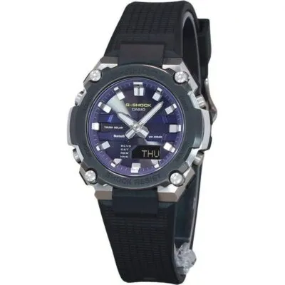 Casio G-Shock G-Steel Analog Digital Smartphone Link Bluetooth Blue Dial Solar GST-B600A-1A6 200M Men's Watch