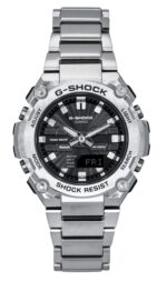 Casio G-Shock G-Steel Analog Digital Smartphone Link Black Dial Solar GST-B600D-1A 200M Men's Watch