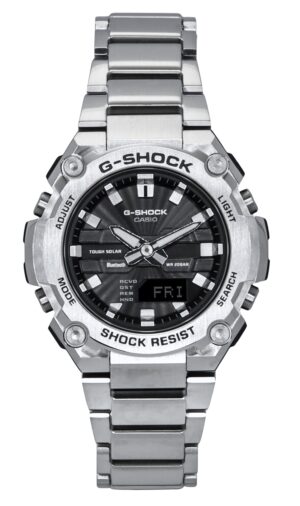 Casio G-Shock G-Steel Analog Digital Smartphone Link Black Dial Solar GST-B600D-1A 200M Men's Watch