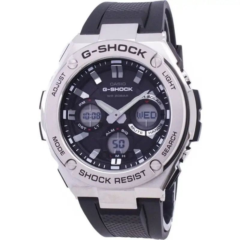 Casio G-Shock G-STEEL Analog-Digital World Time GST-S110-1A GSTS110-1A Men's Watch
