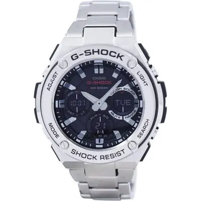 Casio G-Shock G-STEEL Analog-Digital World Time GST-S110D-1A GSTS110D-1A Men's Watch