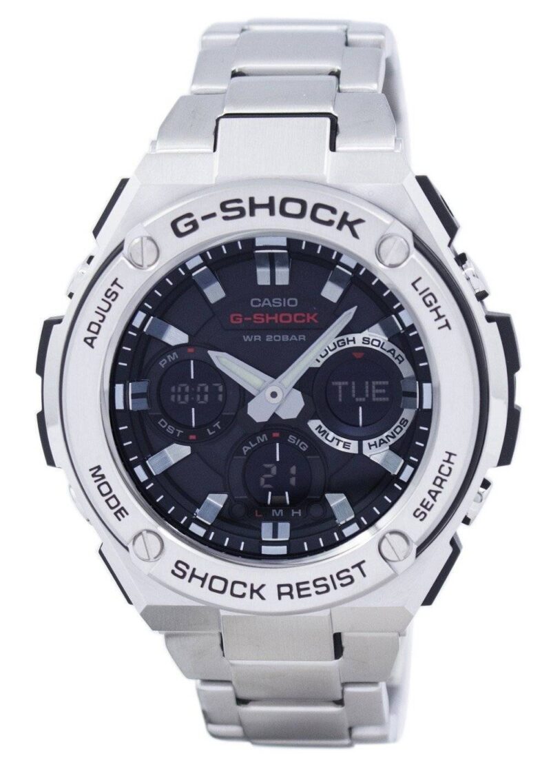 Casio G-Shock G-STEEL Analog-Digital World Time GST-S110D-1A GSTS110D-1A Men's Watch Casio G-Shock G-STEEL Analog-Digital World Time GST-S110D-1A GSTS110D-1A Men's Watch
