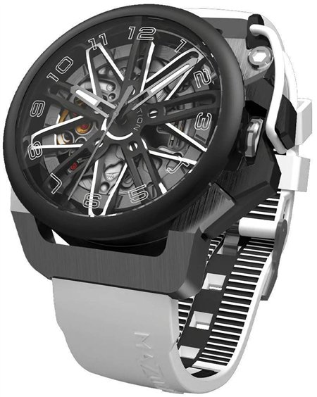 Mazzucato RIM GT Reversible Chronograph Skeleton Dial Automatic GT3-WH Men's Watch