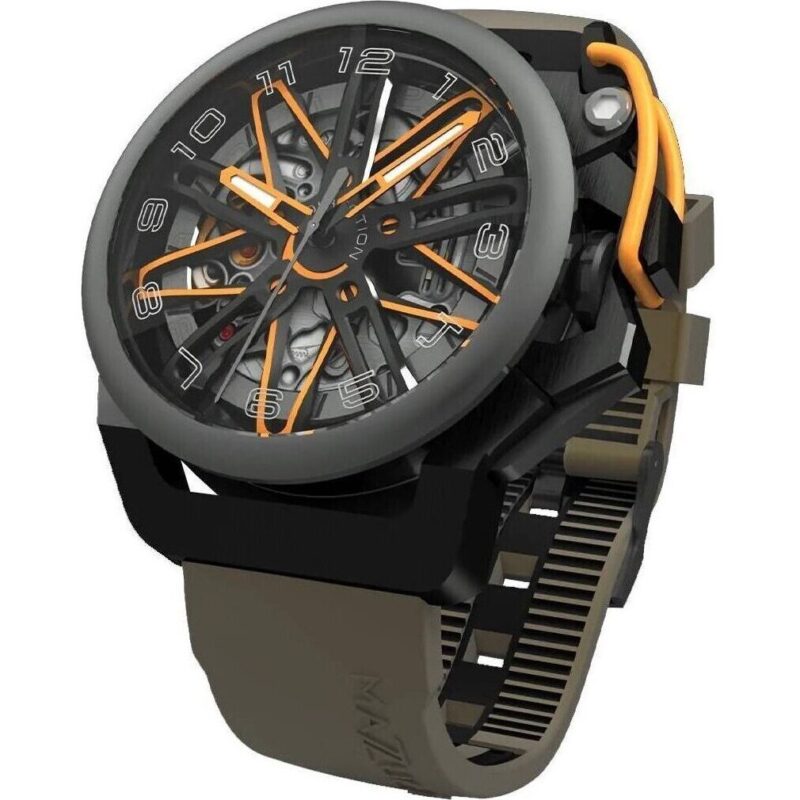 Mazzucato RIM GT Reversible Chronograph Skeleton Dial Automatic GT4-OR Men's Watch