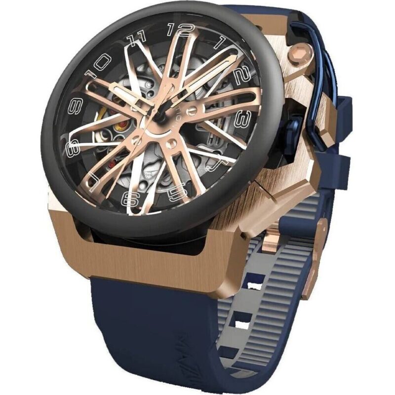 Mazzucato RIM GT Reversible Chronograph Skeleton Dial Automatic GT5-RG Men's Watch Mazzucato RIM GT Reversible Chronograph Skeleton Dial Automatic GT5-RG Men's Watch