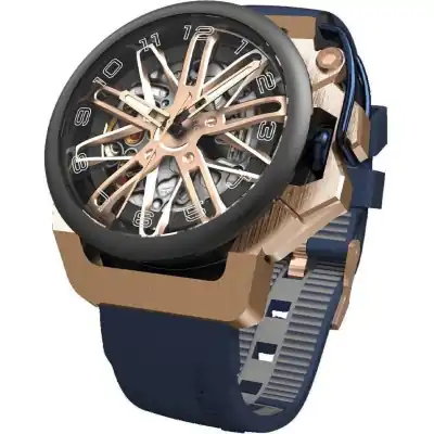 Mazzucato RIM GT Reversible Chronograph Skeleton Dial Automatic GT5-RG Men's Watch