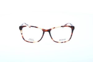 Guess Eyewear Unisex Eyeglasses (GU2500-F LIGHT BROWN)