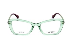 Guess Eyewear Unisex Eyeglasses (GU2752 SHINY LIGHT GREEN)