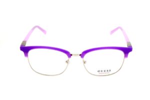 Guess Eyewear Unisex Eyeglasses (GU3024 MATTE VIOLET)