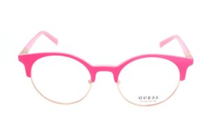 Guess Eyewear Unisex Eyeglasses (GU3025 MATTE PINK)