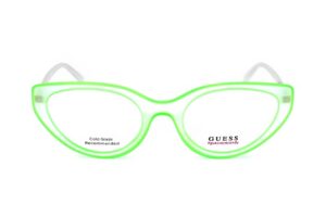 Guess Eyewear Unisex Eyeglasses (GU3058 LIGHT GREEN)