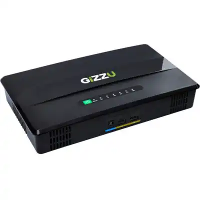 GIZZU 60W 65Wh 17600mAh Mini POE DC UPS Lithium - Black