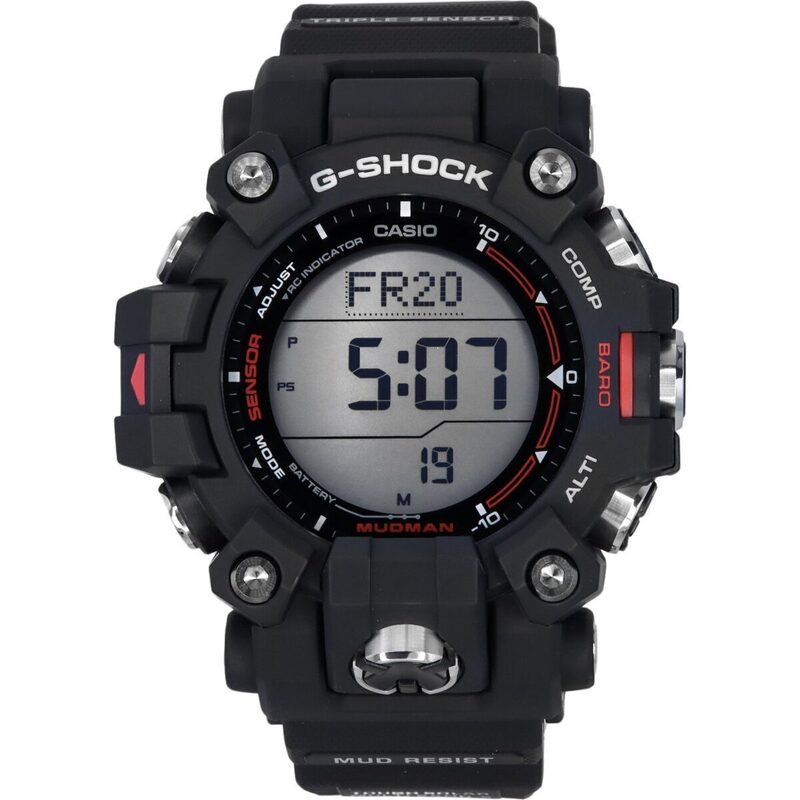Casio G-shock Mudman Master Of G-land Digital Resin Strap Solar Gw-9500-1 200m Men's Watch Casio G-shock Mudman Master Of G-land Digital Resin Strap Solar Gw-9500-1 200m Men's Watch