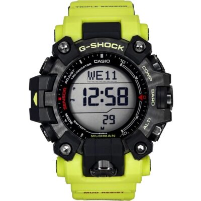 Casio G-Shock Master Of G-Land Mudman Digital Bio-Based Resin Solar GW-9500MRY-1A9 200M Men's Watch
