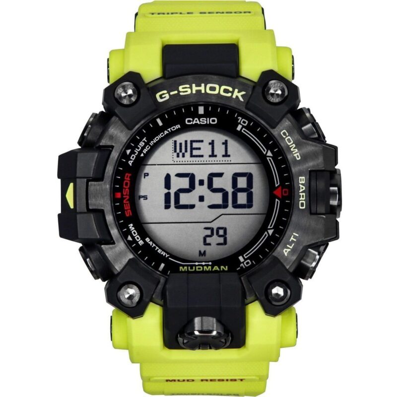 Casio G-Shock Master Of G-Land Mudman Digital Bio-Based Resin Solar GW-9500MRY-1A9 200M Men's Watch