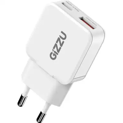 Gizzu 2-Port 20W GaN Wall Charger
