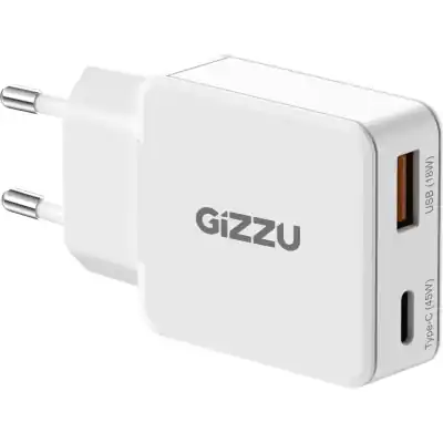 Gizzu 2-Port 45W GaN Wall Charger