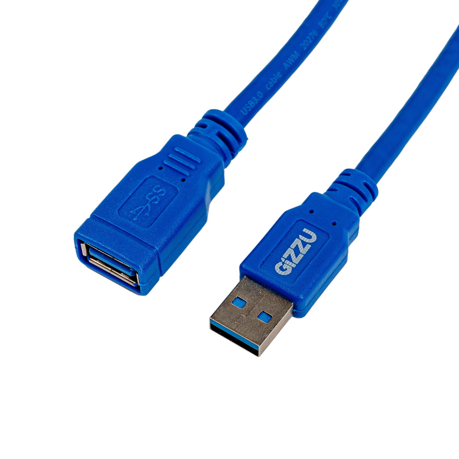 Gizzu USB 3.0 Extension Cable 2m 1 Gizzu USB 3.0 Extension Cable 2m
