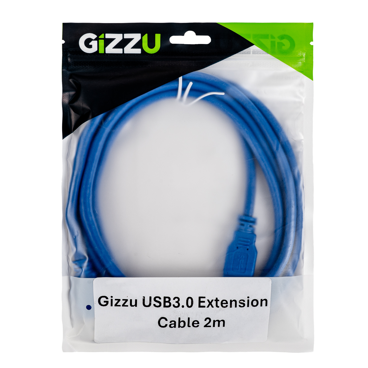 Gizzu USB 3.0 Extension Cable 2m 4 Gizzu USB 3.0 Extension Cable 2m - Image 4