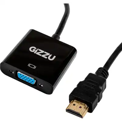 Gizzu 1080P HDMI to VGA Adapter Poly