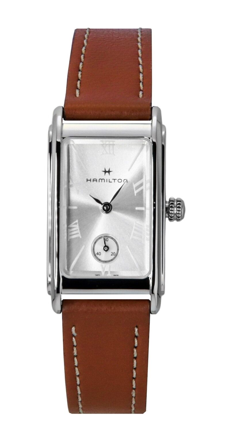 Hamilton American Classic Ardmore Leather Strap Silver Dial Quartz H11221550 Unisex Watch Hamilton American Classic Ardmore Leather Strap Silver Dial Quartz H11221550 Unisex Watch