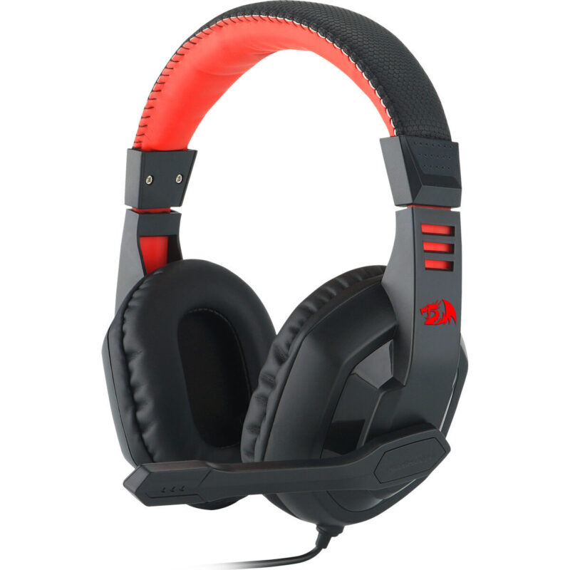 REDRAGON Over-Ear ARES Aux Gaming Headset - Black