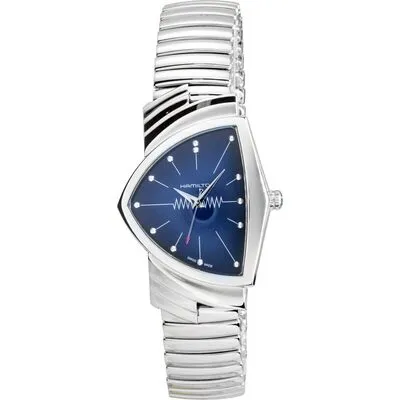 Hamilton Ventura Stainless Steel Blue Dial Quartz H24411142 Men's Watch