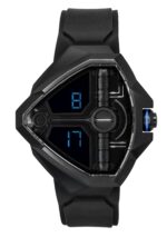 Hamilton Ventura Edge Dune Limited Edition Rubber Strap Black Dial Quartz H24624330 100M Men's Watch