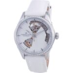 Hamilton Jazzmaster Open Heart Leather Automatic H32205890 Women's Watch