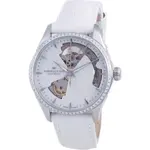 Hamilton Jazzmaster Open Heart Leather Automatic H32205890 Women's Watch