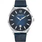 Mathey-Tissot Urban Leather Blue Dial Quartz H411ABU Men's Watch