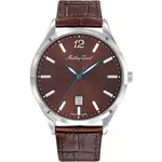 Mathey-Tissot Urban Leather Strap Brown Dial Quartz H411AM Men's Watch