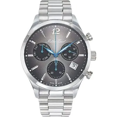 Mathey-Tissot Urban Chrono Stainless Steel Black Dial Quartz H411CHAN Men's Watch