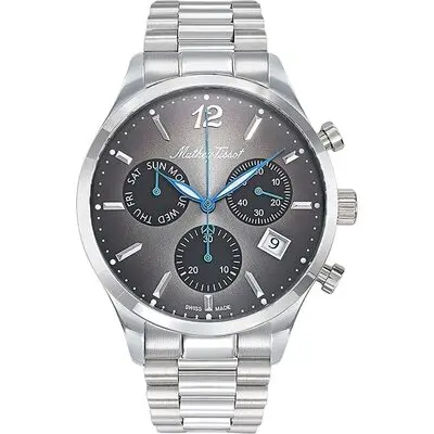 Mathey-Tissot Urban Chrono Stainless Steel Black Dial Quartz H411CHAN Men's Watch