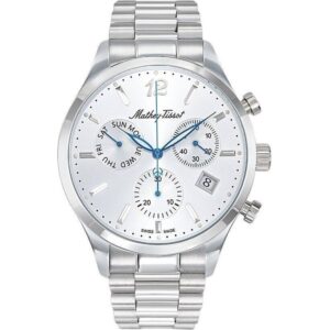 Mathey-Tissot Urban Chrono Stainless Steel Silver Dial Quartz H411CHAS Men's Watch