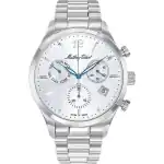 Mathey-Tissot Urban Chrono Stainless Steel Silver Dial Quartz H411CHAS Men's Watch